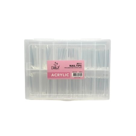 Tip Curvatura C Extra Longa Transparente  DZ