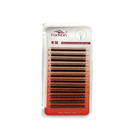 Cílios Fadvan Lashes Marrom W 5D 0.07D 8-12mm