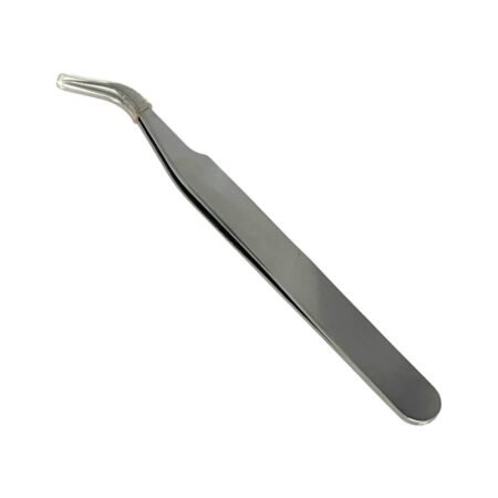 Pinça de Cilios Curvada Prata Zola