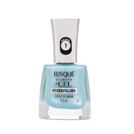 Esmalte Risque Diamond Gel  Espelho do Amanhã  Cybercolors 9,5ml