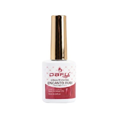 Esmalte em Gel Dafu Magnetico Encanto Rubi 10ml 11