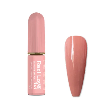 Esmalte em Gel 3 em 1 nude Real Love 5ml 011