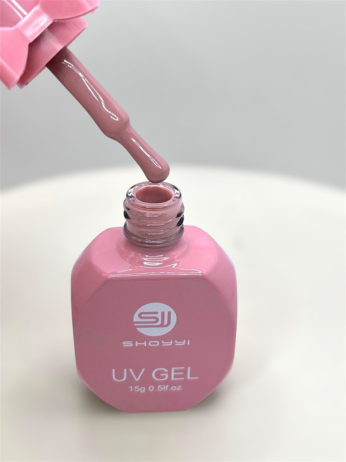 Esmalte em Gel Lacinho Shoyyi Rosa 46 15ml - Imagem 2