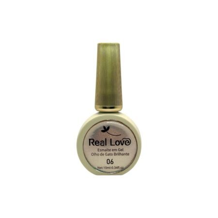 Esmalte em Gel Olho de Gato Brilhante 06 Real Love 10ml