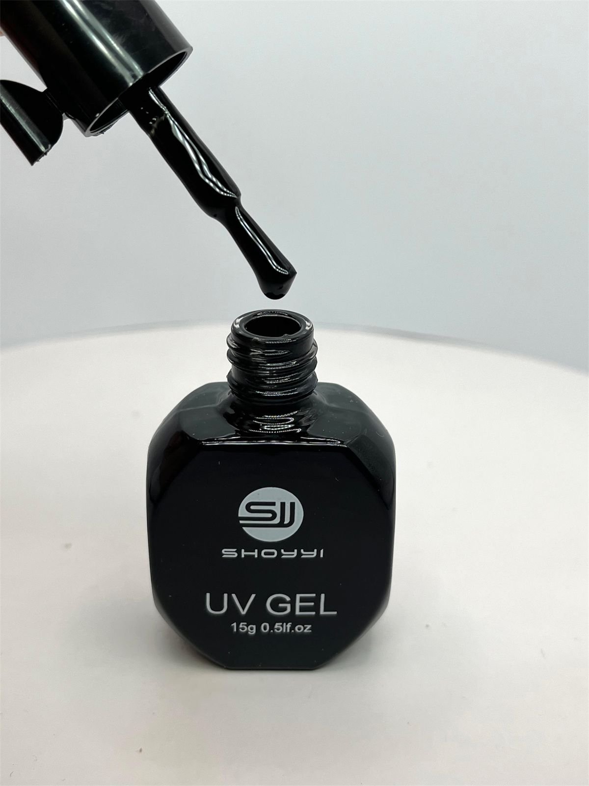 Esmalte em Gel Lacinho Shoyyi Preto 22 15ml - Imagem 2