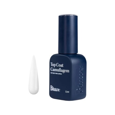 Bluwe Top Coat Camuflagem Silk White 11ml