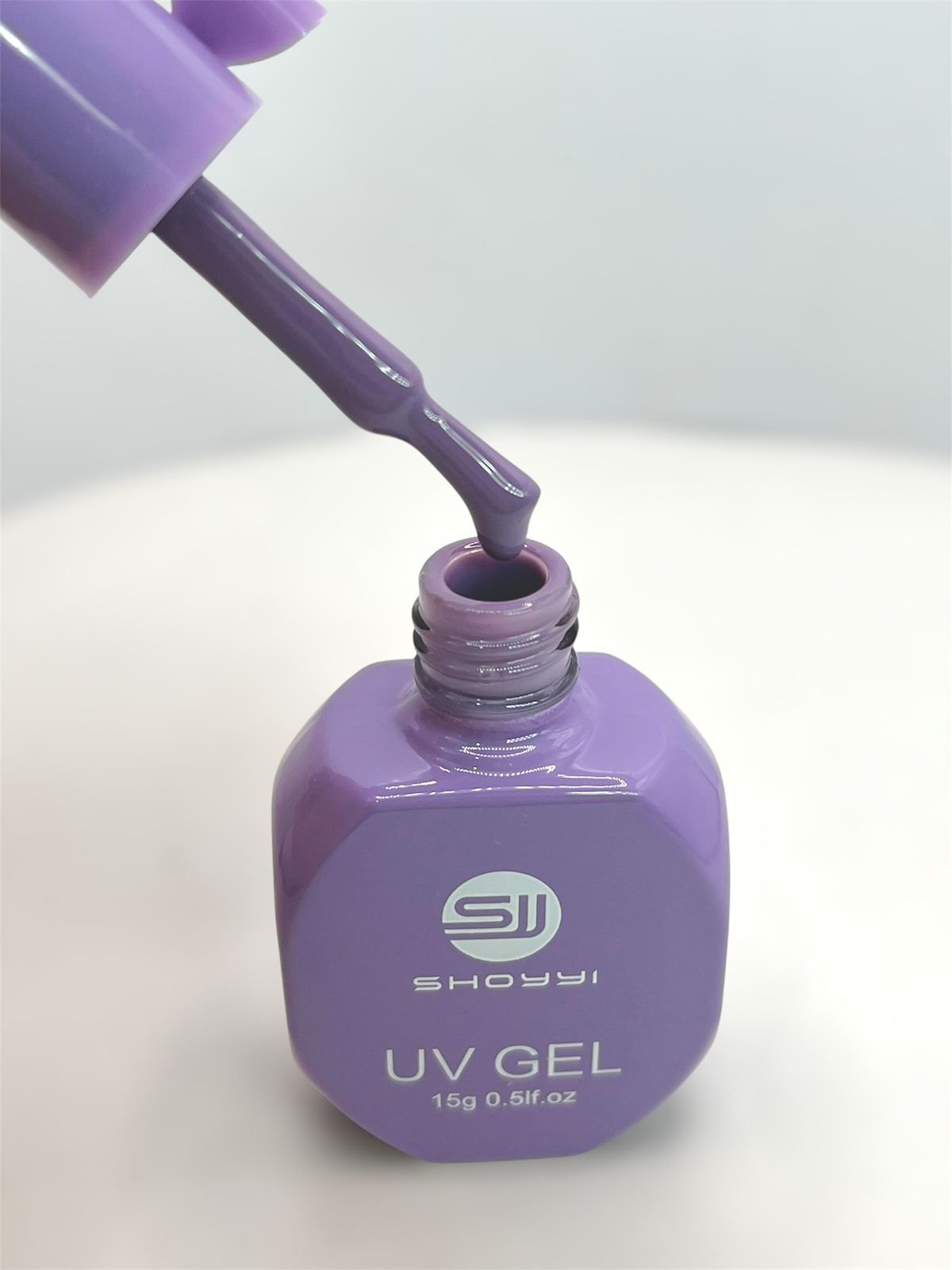 Esmalte em Gel Lacinho Shoyyi Roxo Acinzentado 50 15ml - Imagem 2
