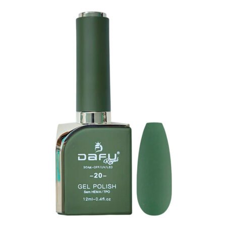 Esmalte em Gel Royal Glamour Dafu Verde 12ml 20