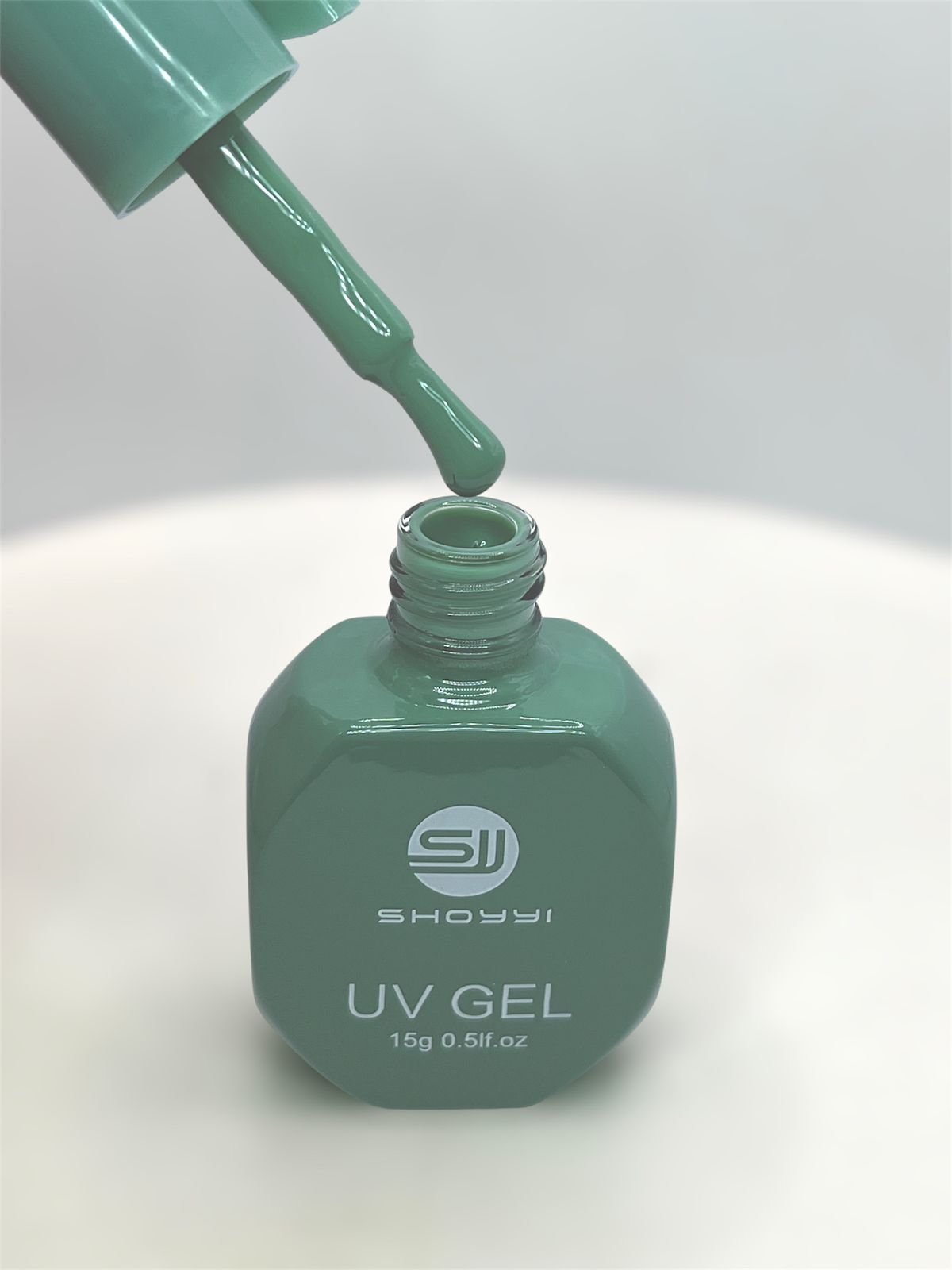 Esmalte em Gel Lacinho Shoyyi Verde 49 15ml - Imagem 2
