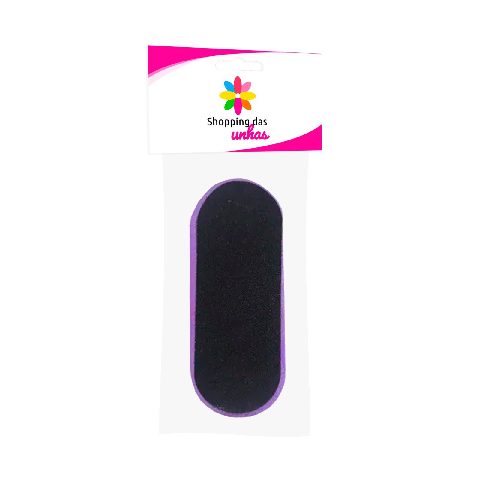 Lixa de Pé Soft Reta Pequena Shopping das Unhas