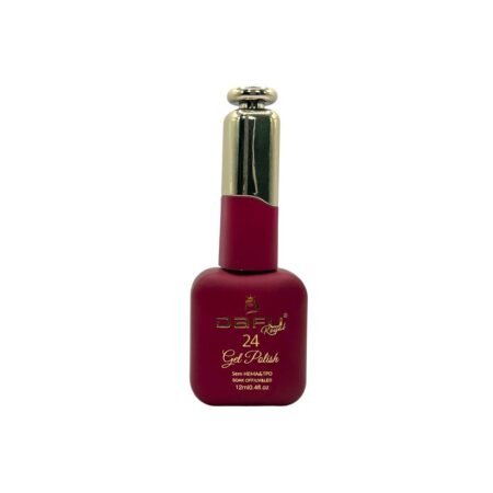 Esmalte em Gel Royal Dafu Vermelho Beterraba Transparente 12ml  24