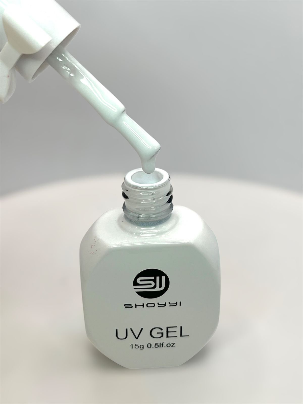 Esmalte em Gel Lacinho Shoyyi Branco 44 15ml - Imagem 2