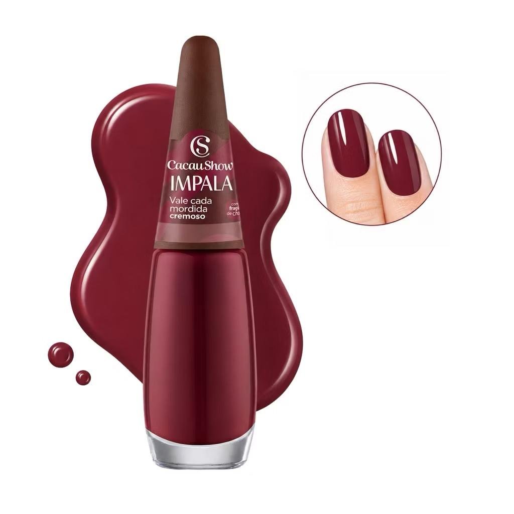 Kit Esmaltes Coleção Impala Cacau Show 5 unidades - Imagem 3