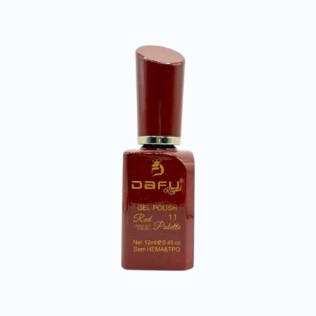 Esmalte em Gel Dafu Red Palette Vermelho Glitter 12ml 11