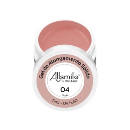 Gel Solido Real Love by Allsmile Nude 04 15ml