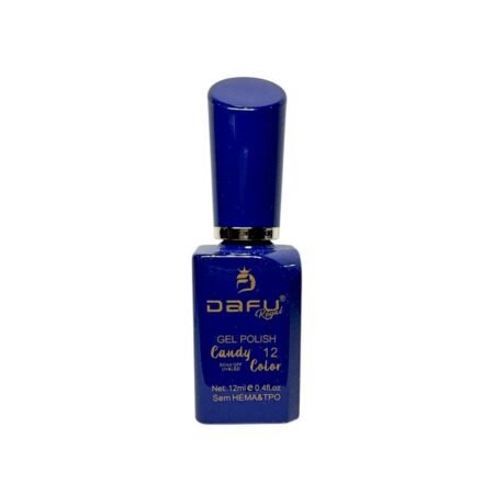 Esmalte em Gel Dafu Candy Color Azul Bic 12ml 12