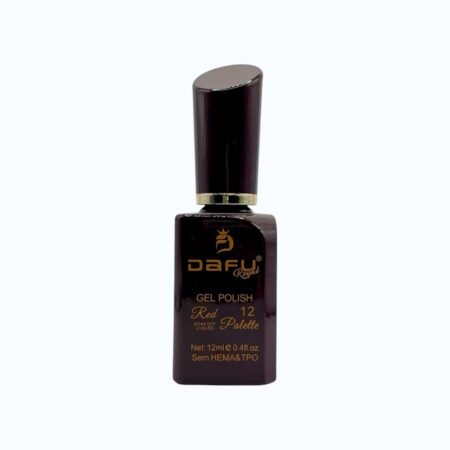 Esmalte em Gel Dafu Red Palette Vermelho Vinho 12ml 12