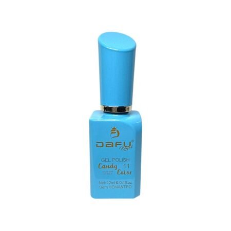 Esmalte em Gel Dafu Candy Color Rosa Azul Bebe 12ml 11