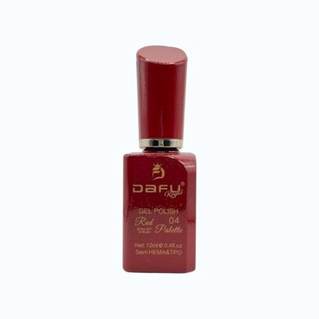 Esmalte em Gel Dafu Red Palette Vermelho Glitter 12ml 04