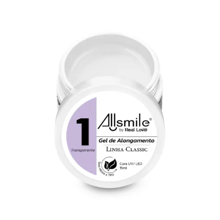 Gel Allsmile by Real Love Transparente 1 15ml