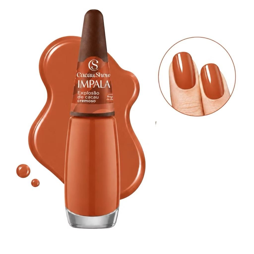 Kit Esmaltes Coleção Impala Cacau Show 5 unidades - Imagem 5
